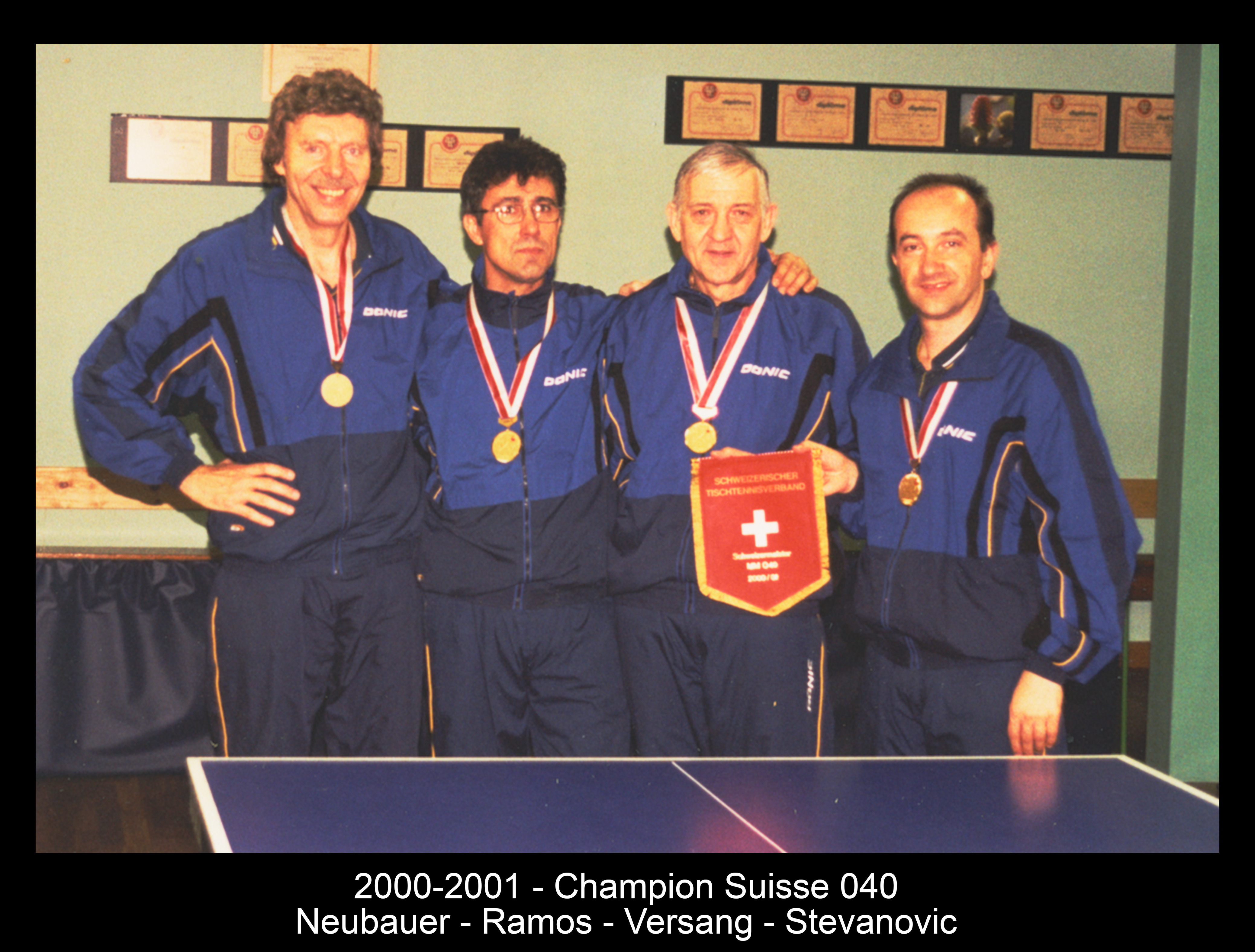 2000-2001 - Champion Suisse 040 - Neubauer - Ramos - Versang - Stevanovic